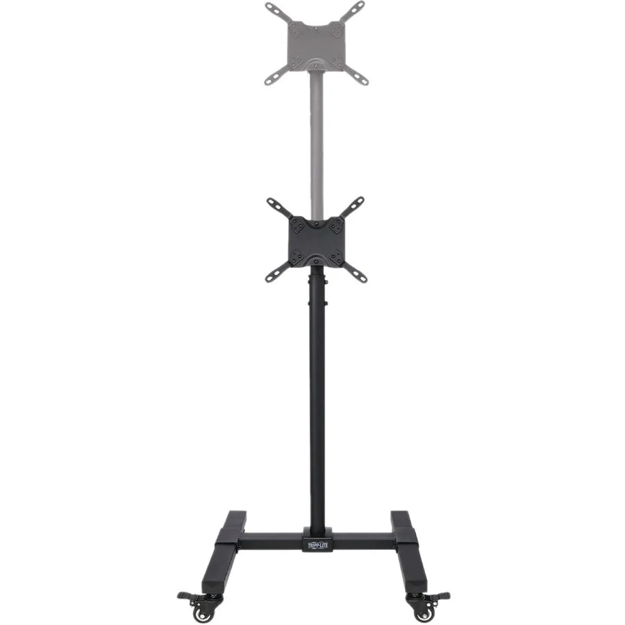 Eaton Tripp Lite Series Mobile TV Stand - Height Adjustable, 13" to 42" TVs and Monitors, Locking Casters, Black
