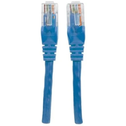 Network Patch Cable, Cat6, 7.5m, Blue, CCA, U/UTP, PVC, RJ45, Gold Plated Contacts, Snagless, Booted, Lifetime Warranty