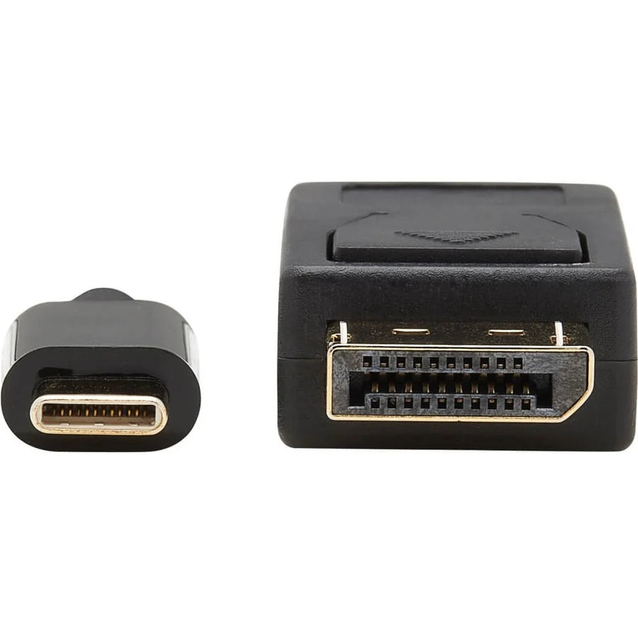 Tripp Lite by Eaton USB-C to DisplayPort Bi-Directional Active Adapter Cable (M/M) 4K 60 Hz HDR Locking DP Connector 3 ft. (0.9 m)