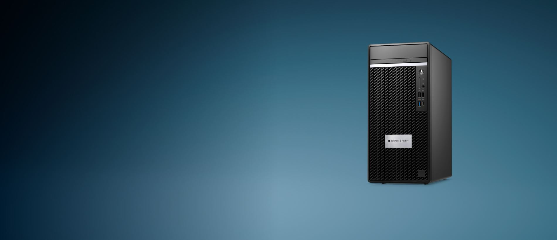 Milestone HE350T-16TB Husky IVO 350 Tower, 16TB(2x8TB)