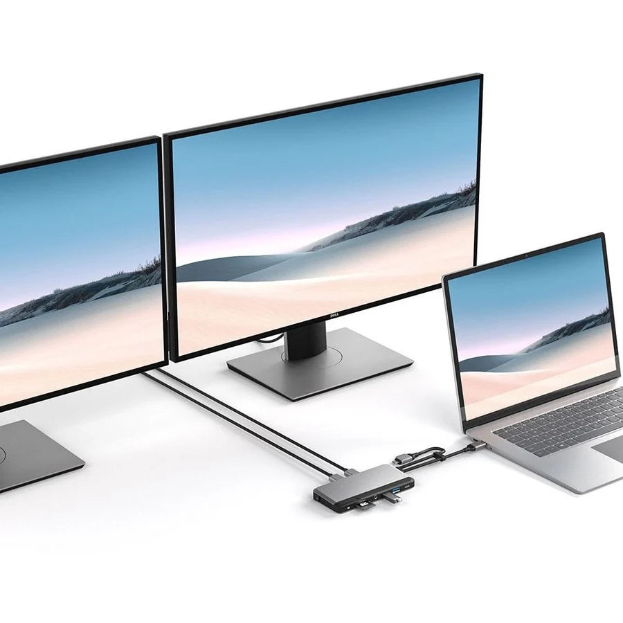 ALOGIC USB-C Super Dock - 10-in-1 with Dual Display 4K 60Hz Support - SPACE GREY