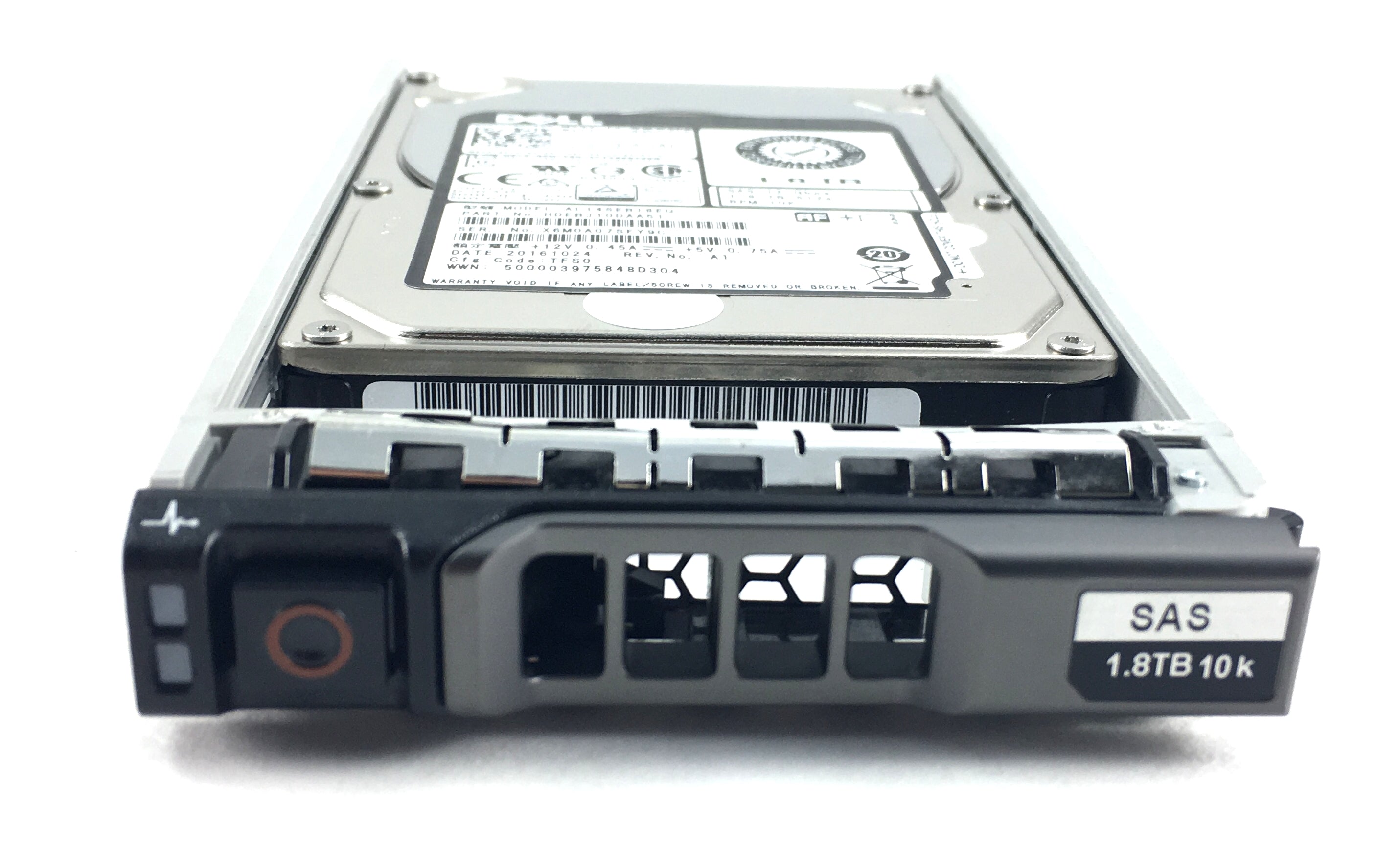 Dell Enterprise 1.8TB 10K 12Gbps SAS 2.5'' HDD Hard Drive (0GP3FR)