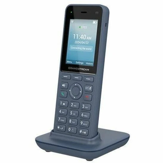 Grandstream WP826 IP Phone - Cordless - Cordless - Wi-Fi, Bluetooth - 4 Multiple Conferencing - Wall Mountable