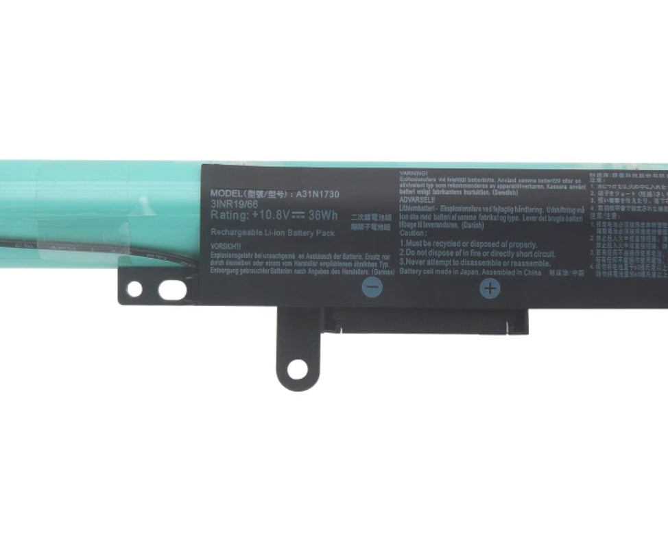 A31N1730 0B110-00550100 Battery for Asus VivoBook 15 X560UD, X560UD-BQ017 0211B8550U BQ237T EJ369T