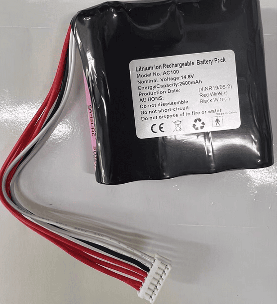 2600mAh Battery for Lighthouse Minicapt 100 AC100 AC100H Airborne Microbial Sampler