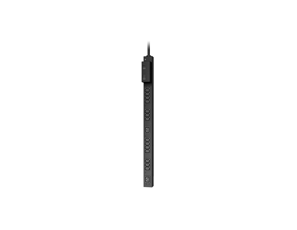 APC AP6002A - NetShelter Basic PDU 5kVA 14x C13 + 2x C19 30A 208V Half Height