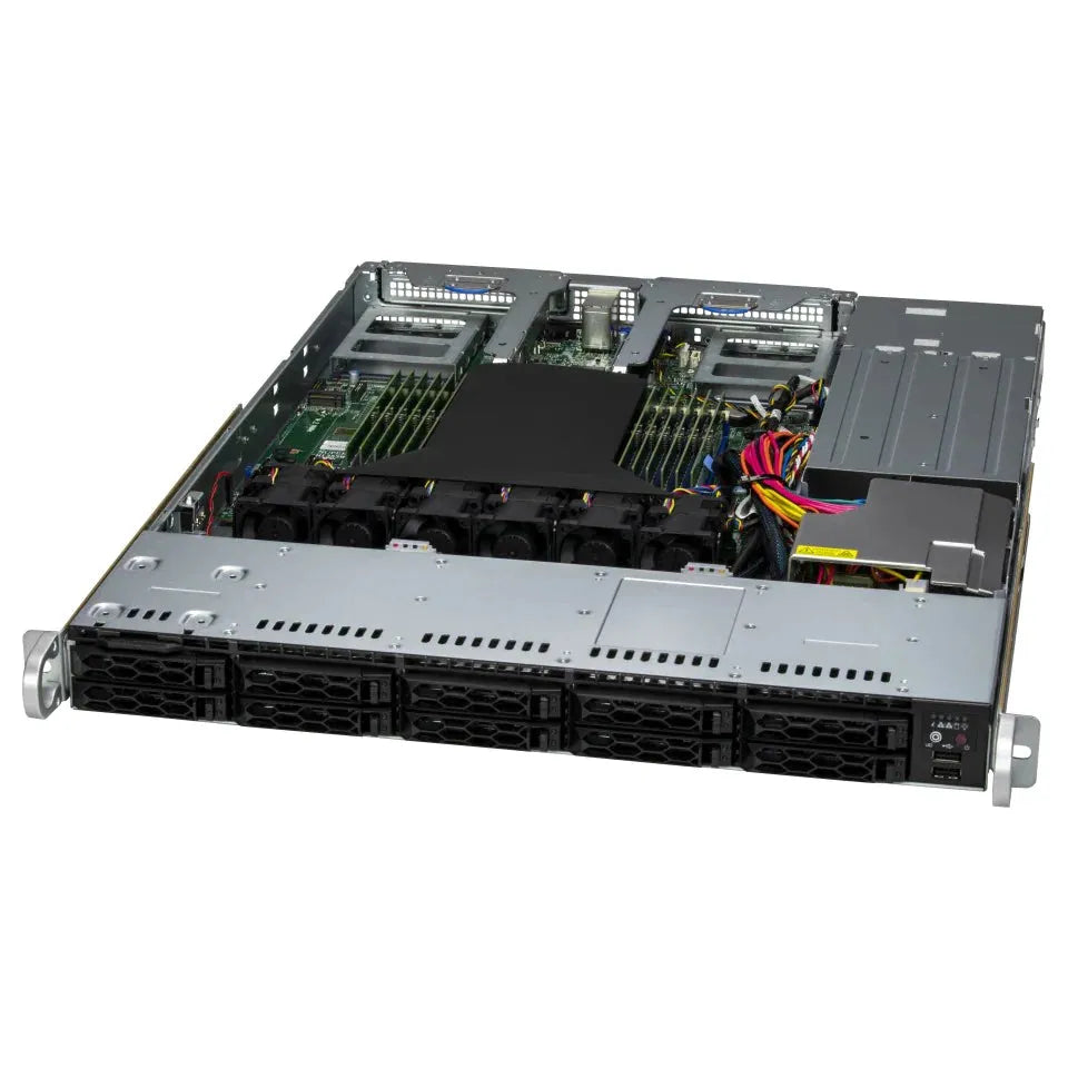 Supermicro CloudDC A+ Server AS-1115CS-TNR, Genoa 9224, 4 x 16GB RAM, 480GB SSD, 4 x 3.8TB SSD - NEW - COMFIGURE TO ORDER - 3 YEAR WARRANTY