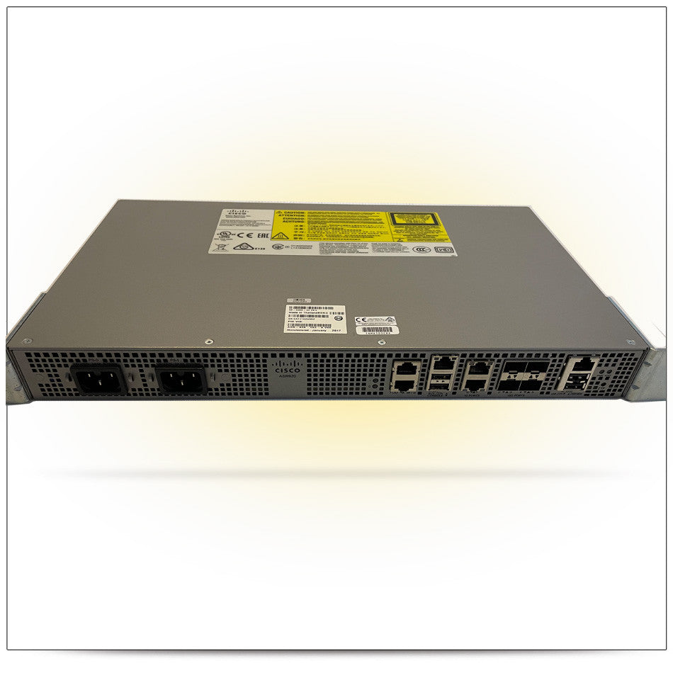 Cisco ASR-920-4SZ-A Metro Access Router 2x GE 4x 10G SFP+ Carrier Ethernet Platform