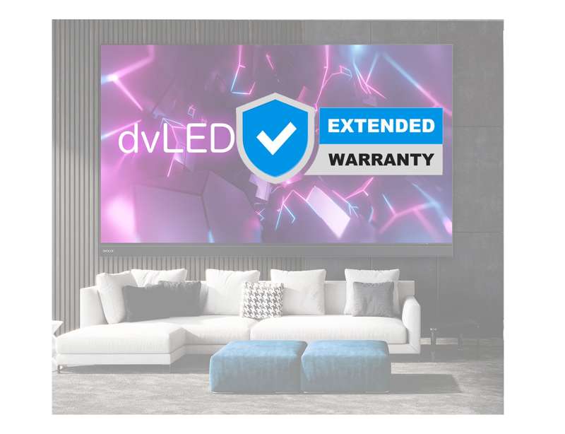 Avocor Two-year (2) extended warranty for a total of five (5) years warranty for X Series 132" Display