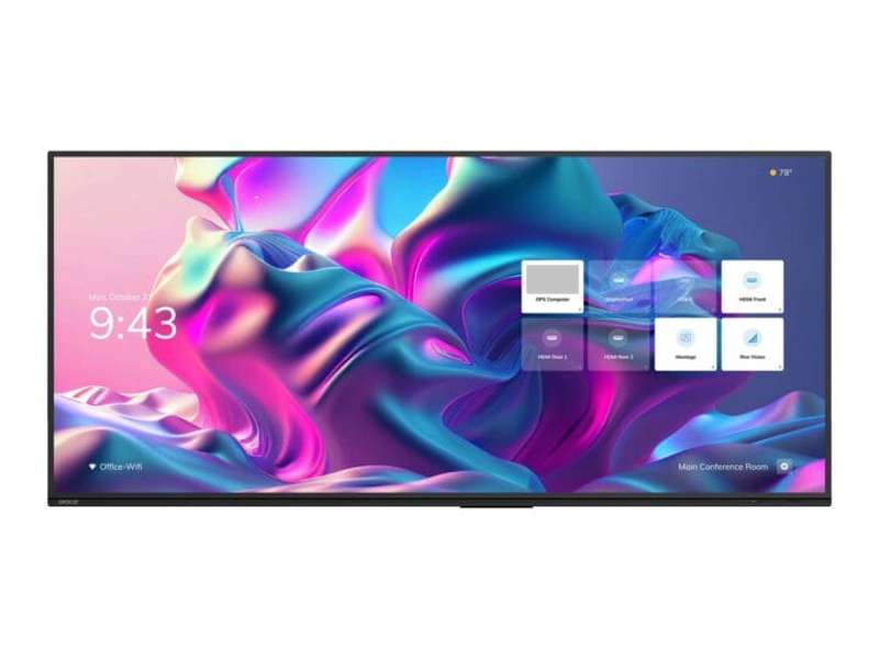 Avocor E Series 92" 5K IR LED Interactive Display
