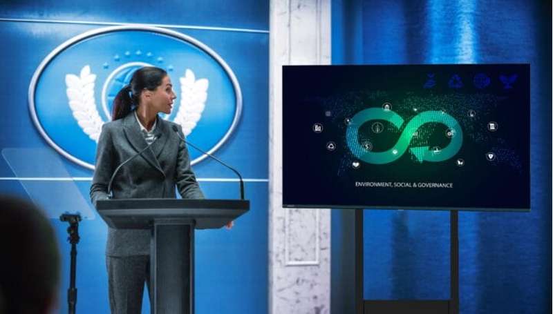 Avocor K-10 Series 85" 4K Display