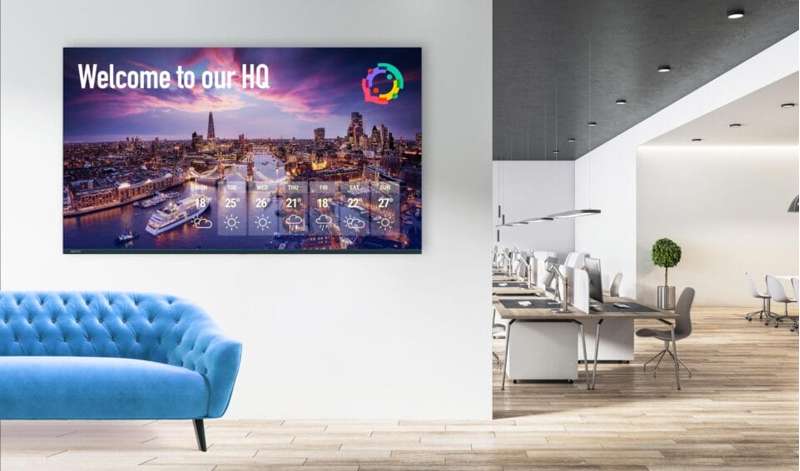 Avocor K-10 Series 98" 4K Display, no WMNT