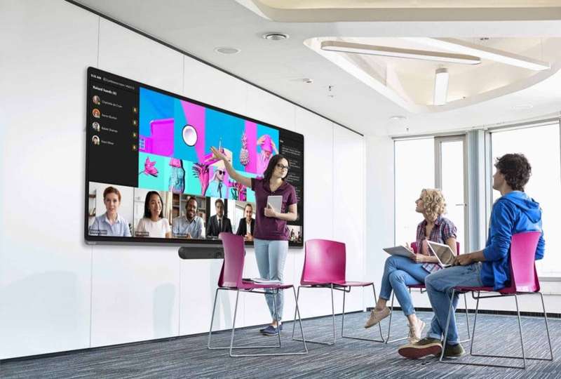 Avocor L Series 105" 5K Pcap LED Interactive Display
