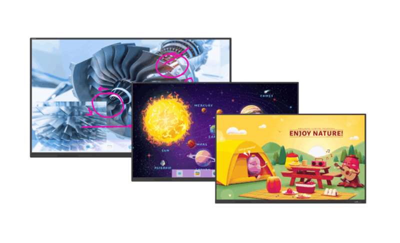 Avocor S-Series 86" 4K IR LED Interactive Display, EDLA