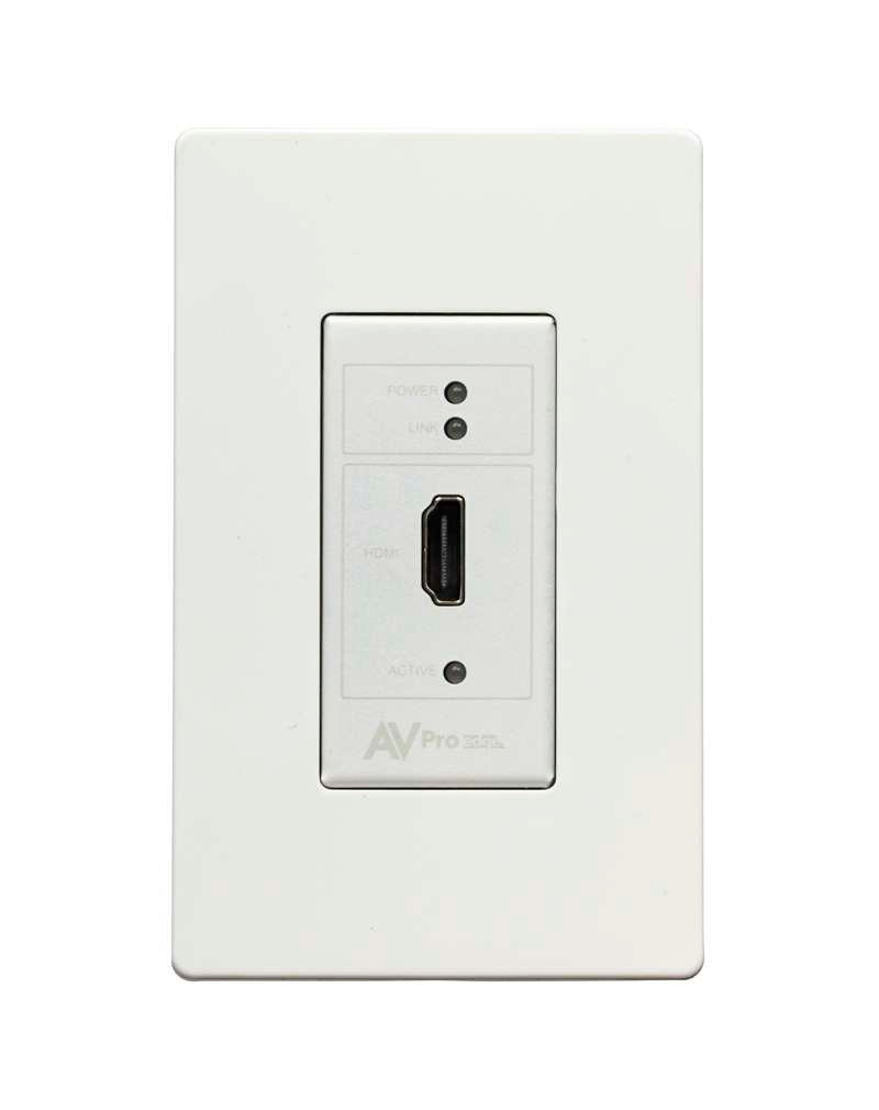 AVPro HDMI Wall Plate Transmitter via HDBaseT