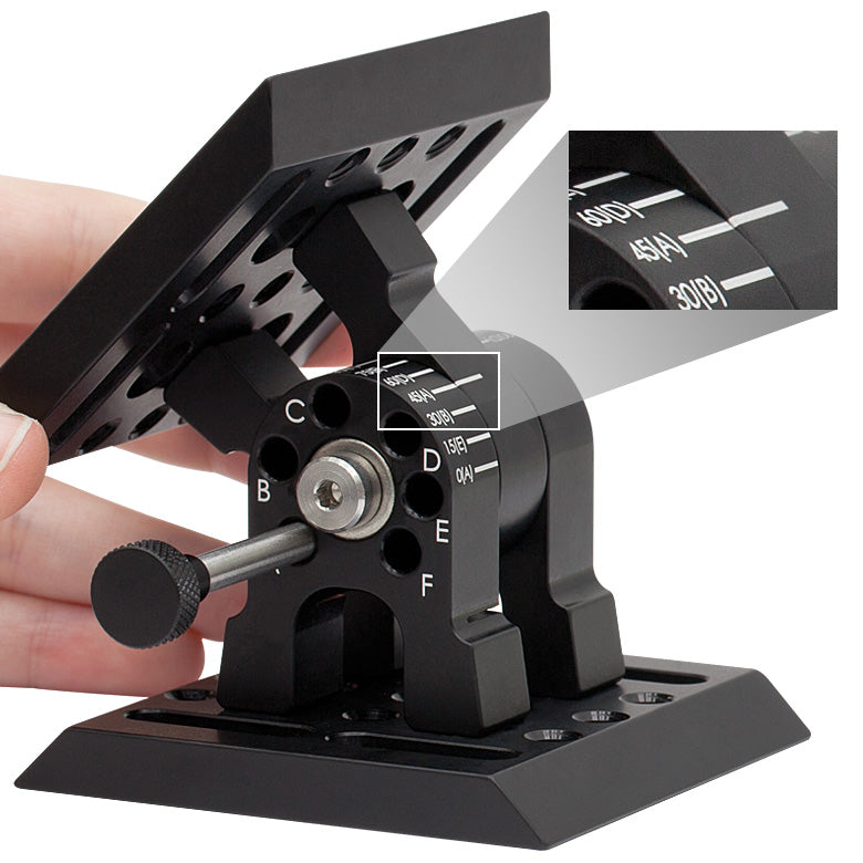 TH-AP180/M - Adjustable Angle Mounting Plate, Metric