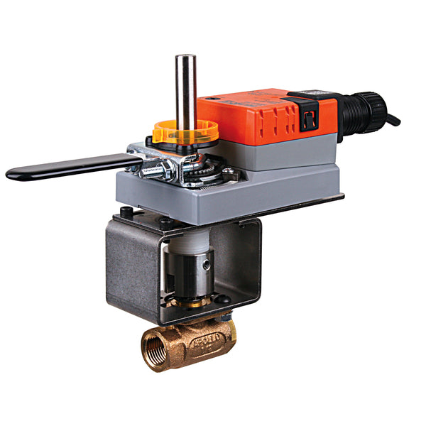 B224VS+NMB24-3-X1 | Belimo 2 Way Ball Valve 1 Inch Cv 43 24VACDC Floating Control
