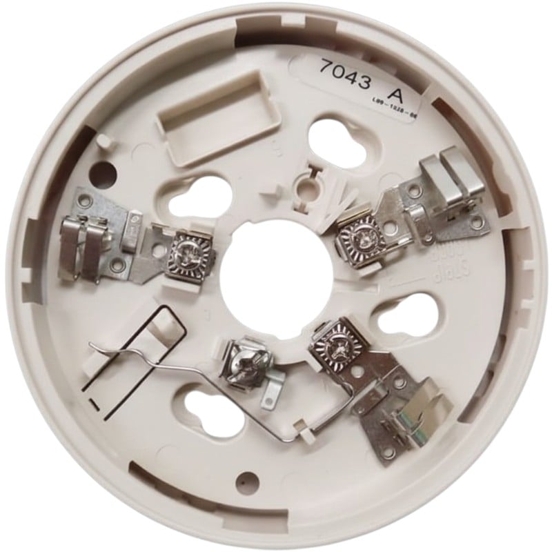 System Sensor B401 Plug-In Detector Mounting Base for Conventional 2-Wire Smoke and Heat Detectors