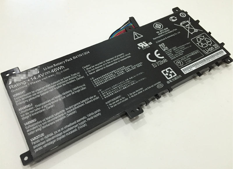 B41N1304 Battery for Asus V451LA Series 14" V451LA-DS51T 14.4V 46Wh