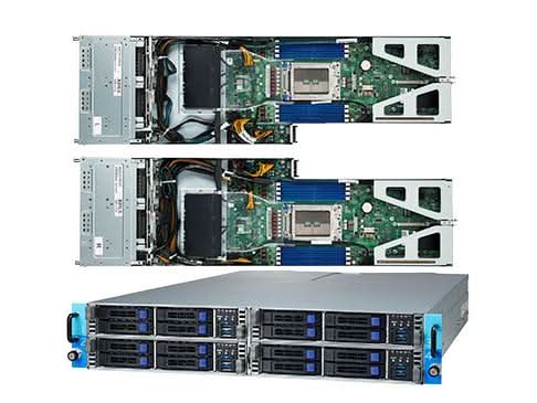 Tyan B8037T73X4-200PV4HR-185 AMD EPYC 7003 Series 3rd Gen 2u4n Server