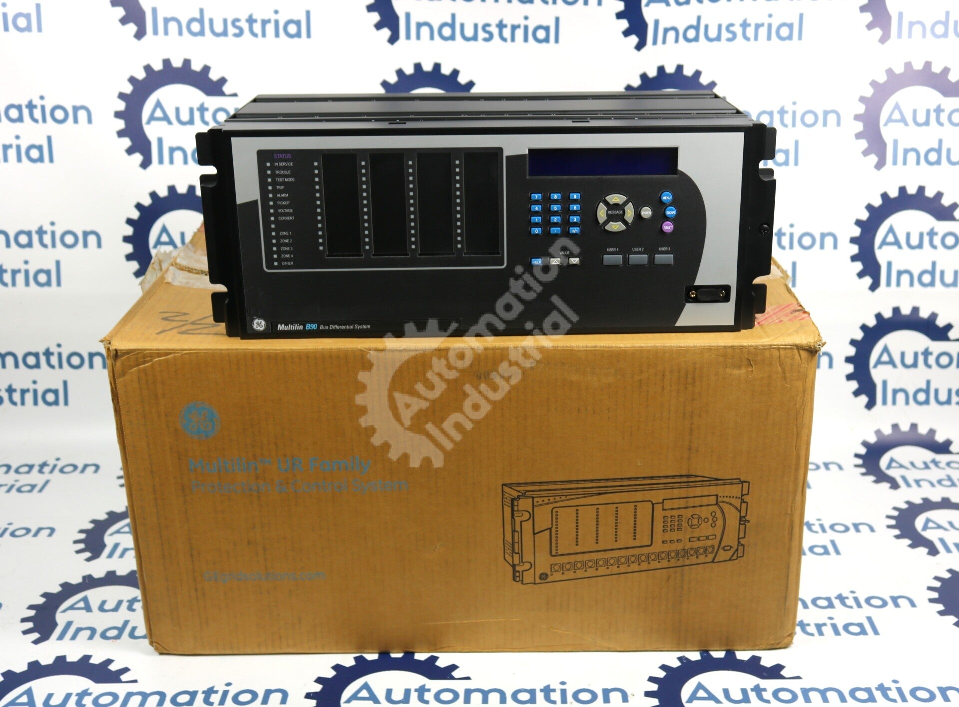 B90-3KH By GE Multilin B90 Bus Differential Relay NSFP (No Modules)