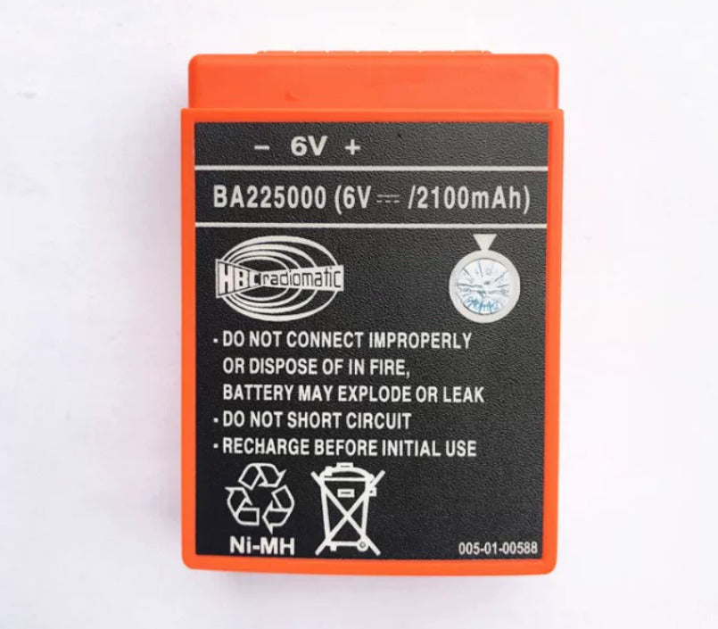 BA225000 BA225001 HBC Remote Control Battery for Industrial Remote Systems