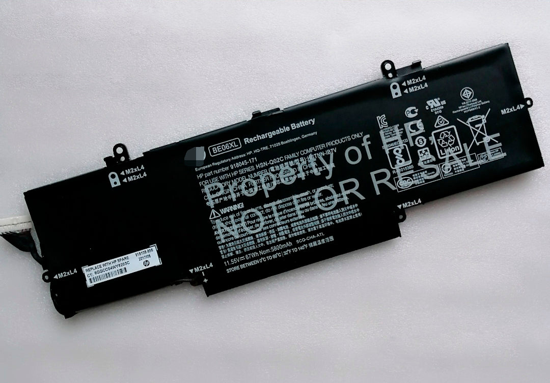 Replacement Hp BE06XL 918045-171 Elitebook 1040 G4 67Wh Battery