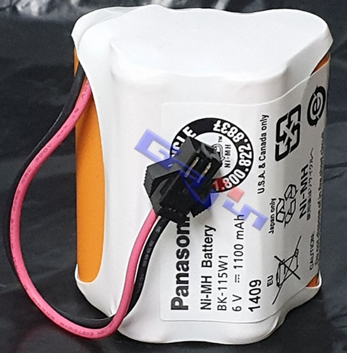 Panasonic BK-115W1 6V 1100mAh 86°C Medical Refrigerator with Ultra-Low Temperature Battery