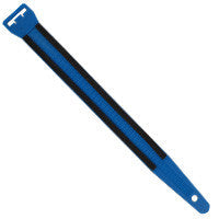Fiber Optic Cable Tie Wraps Blue  with Foam 100 Pack
