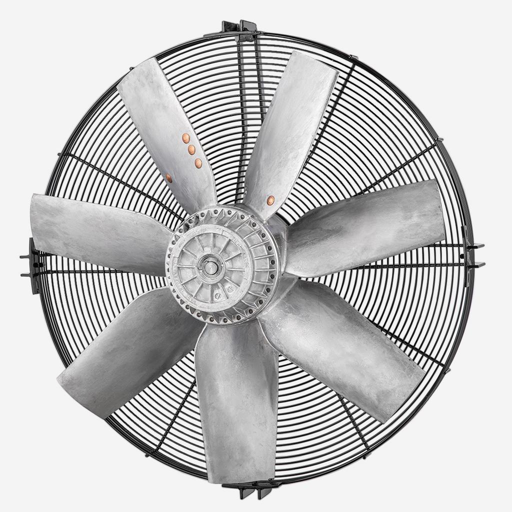FC071-VDS.6N.V7 ZIEHL-ABEGG Axial Fan 3~400 V 2.9/1.8 kW 5.3/3.0 A 1290/990 rpm
