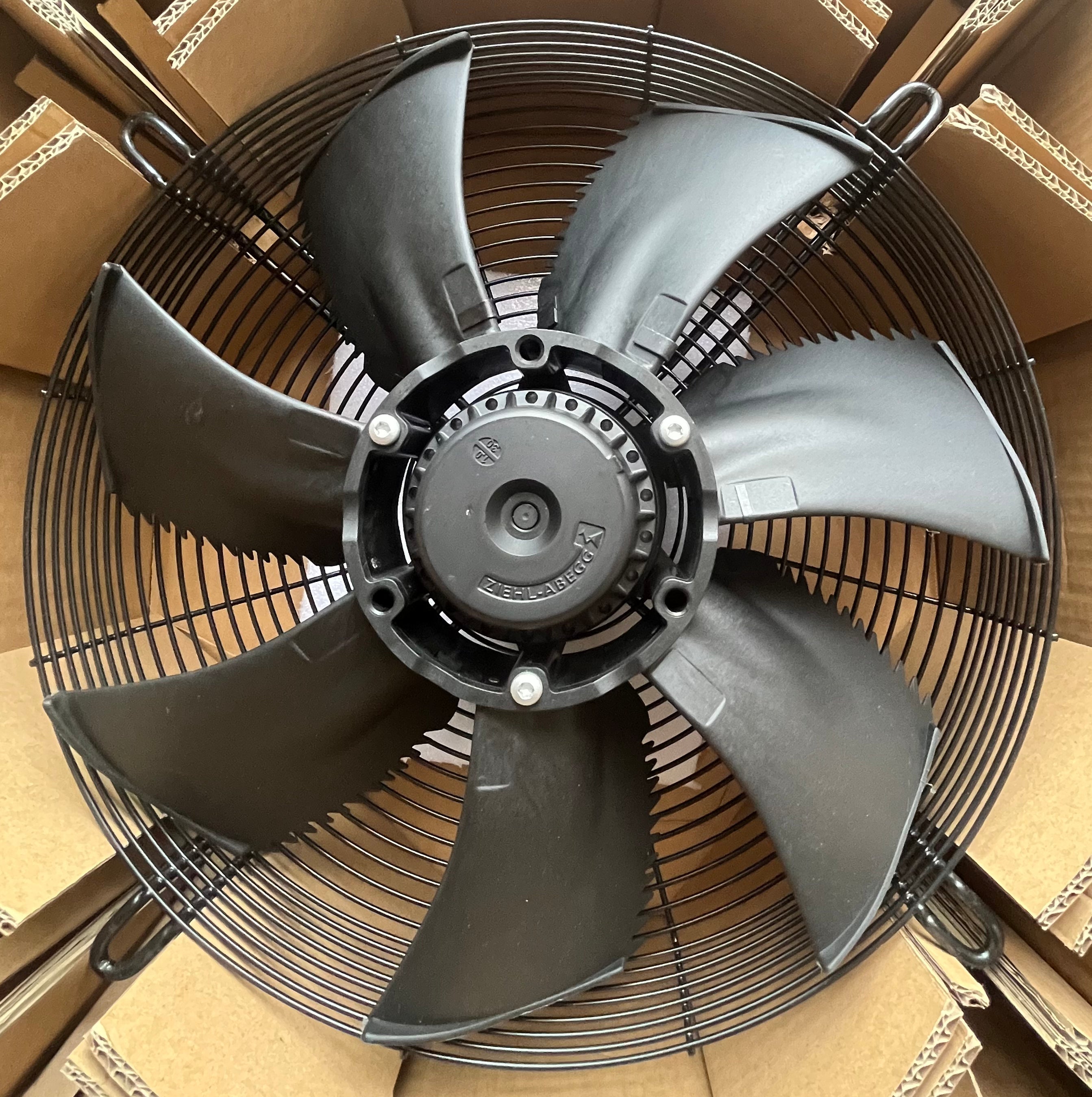 FN040-4DA.0F.V7P1  ZIEHL-ABEGG Axial Fan 400V 0.36/0.25kW 0.55/0.36A 1600/1140rpm