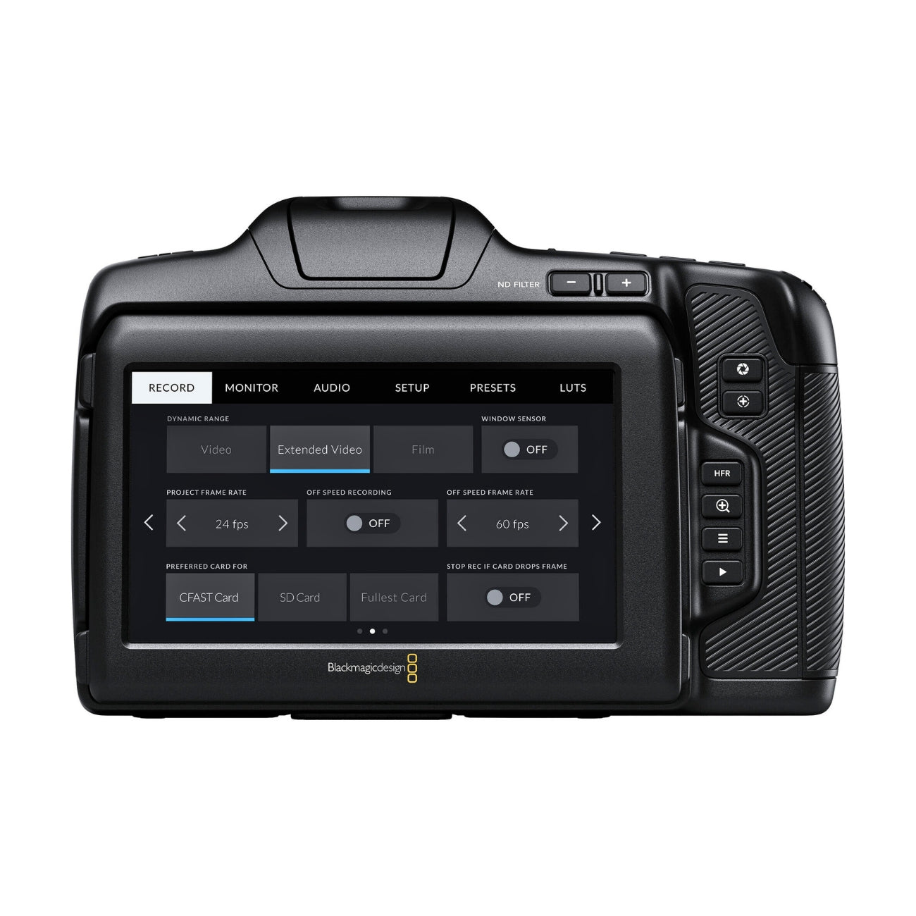 Blackmagic Design Pocket Cinema Camera 6K Pro with DaVinci Resolve Studio