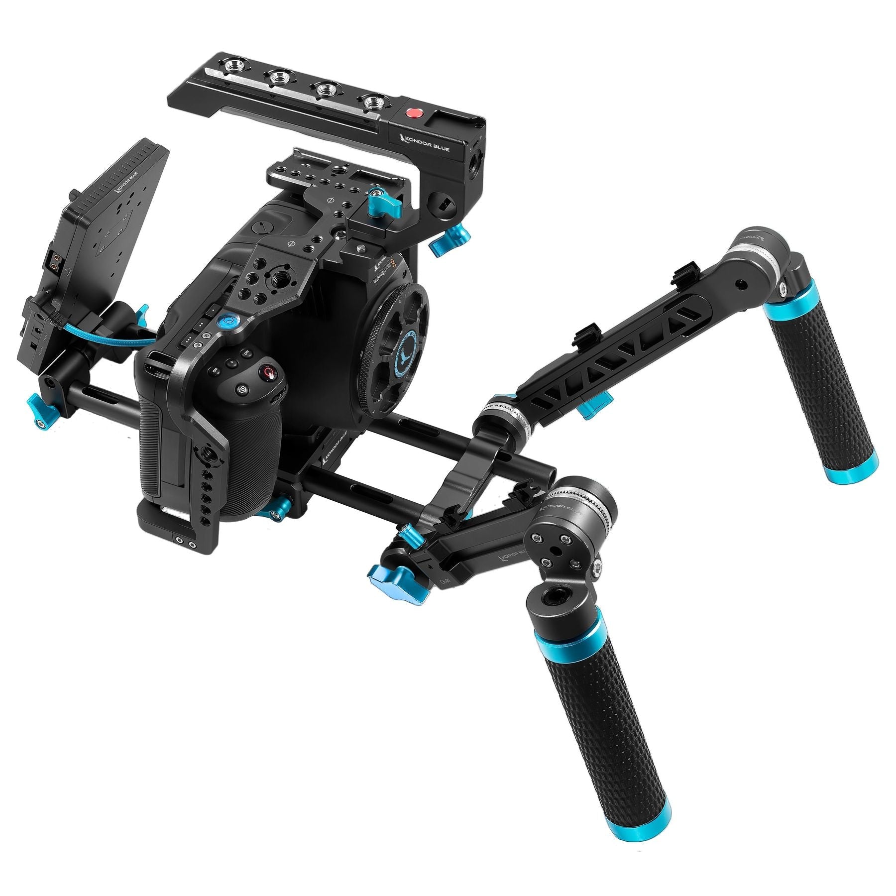 Kondor Blue Blackmagic Pocket 6K Pro Ultimate Rig (Black or Space Gray)