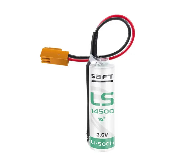 SAFT LS14500 AA 3.6V Lithium Battery – 2600mAh PLC Industrial Backup Power Cell