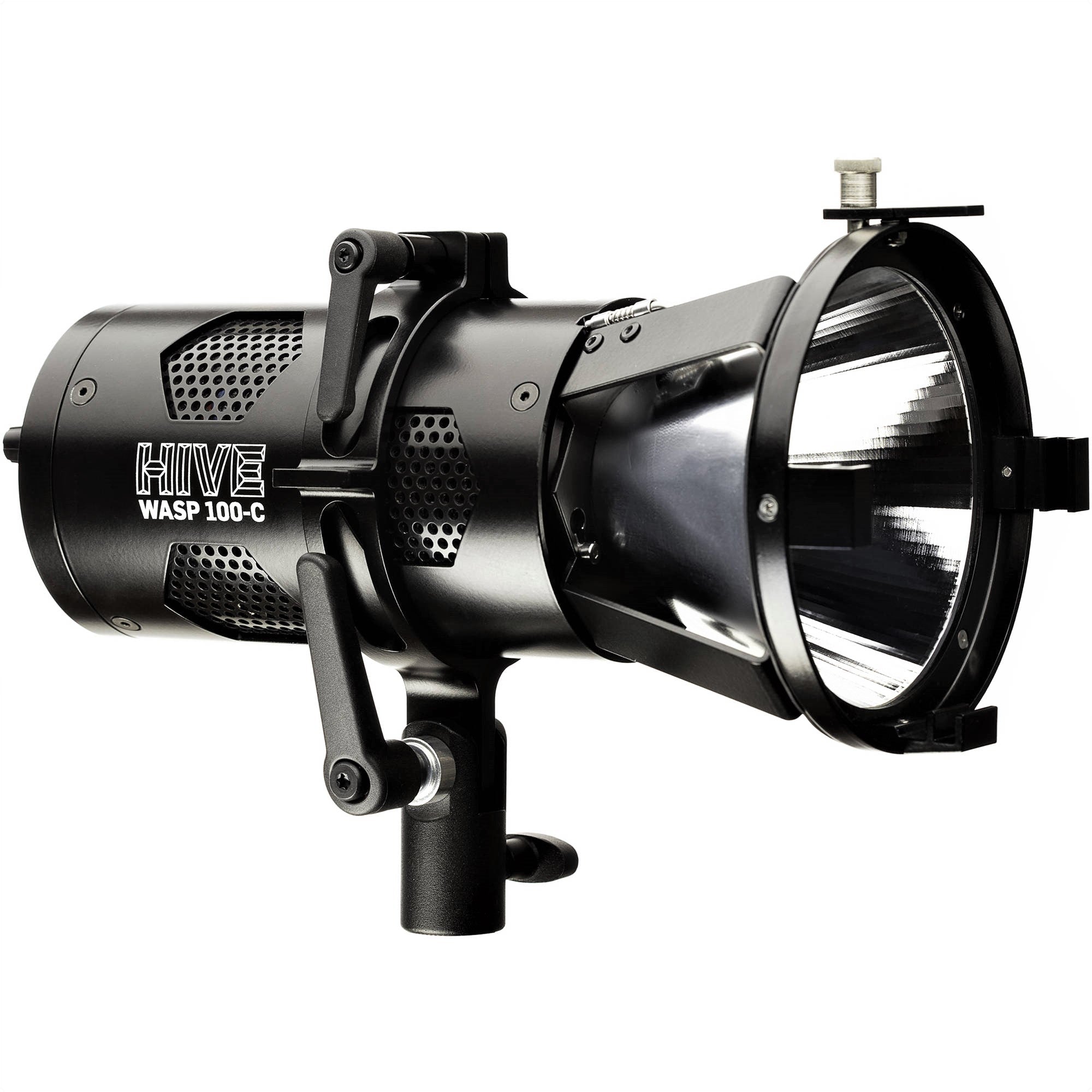 Hive Lighting 1-Wasp, 2-Hornet 200-C PAR Spot LED, 100-C 3-Light Kit with Hard Rolling Case