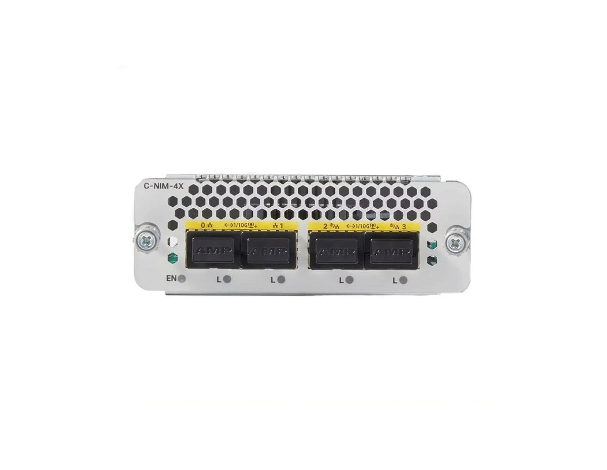 CISCO Catalyst 8000 Gigabit Ethernet LAN/WAN Module Adapter Card (C-NIM-4X)