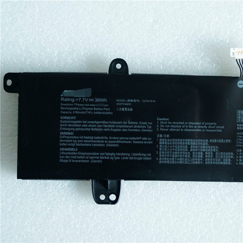 C21N1618 36Wh Battery For Asus VivoBook E402BA-FA010T E402BA E402BP
