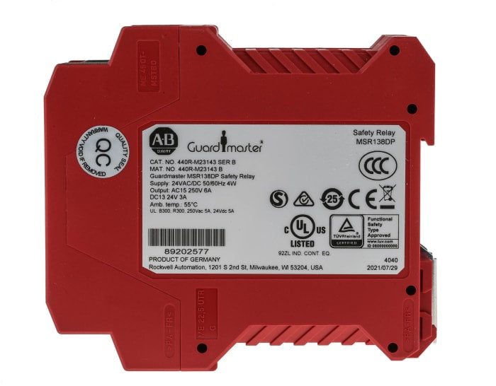 MSR138DP | Allen-Bradley Safety Relay 24V