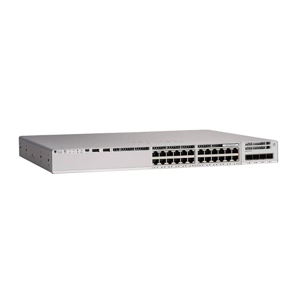 Cisco Catalyst 9200-24T 24-Port Data Switch, Modular Uplinks, Enterprise Access