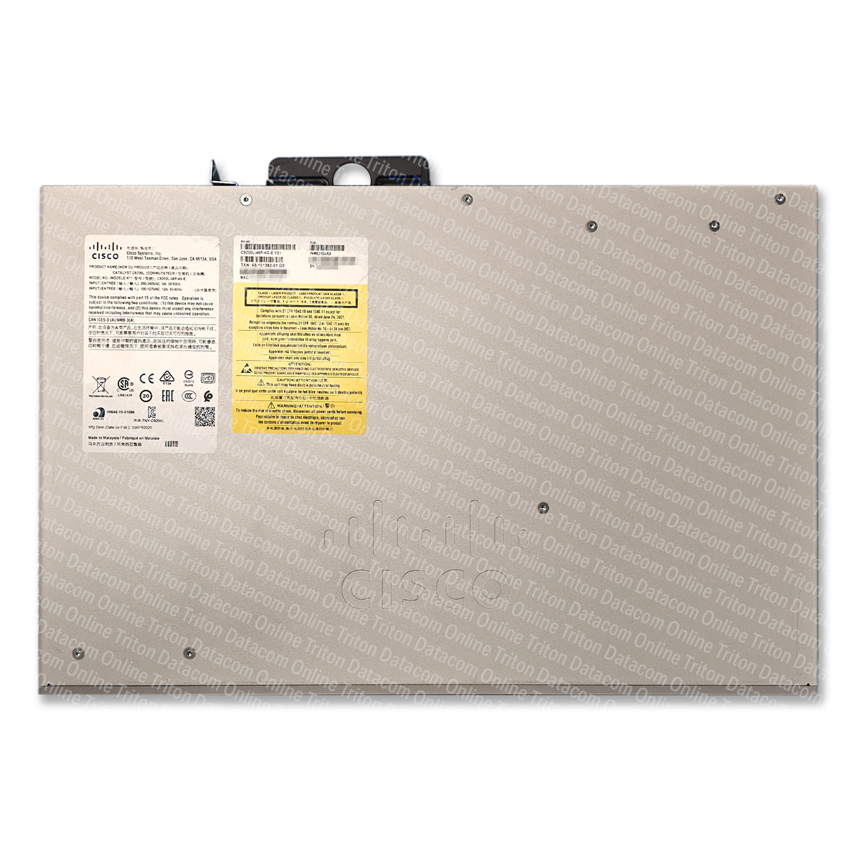 C9200L-48PL-4G-A - Cisco Catalyst 9200 Series Switch with 48 ports gigabit ethernet, Partial PoE+, 4x 1 gigabit SFP fixed uplink, Network Advantage license