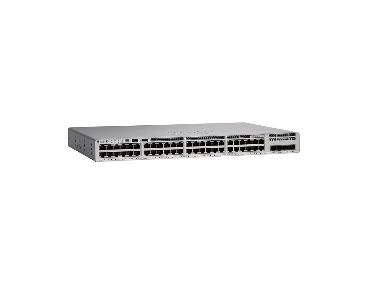 Cisco Catalyst C9200L-48T-4G-A 48-Port Data Switch with 4x1G Uplinks, Network Advantage