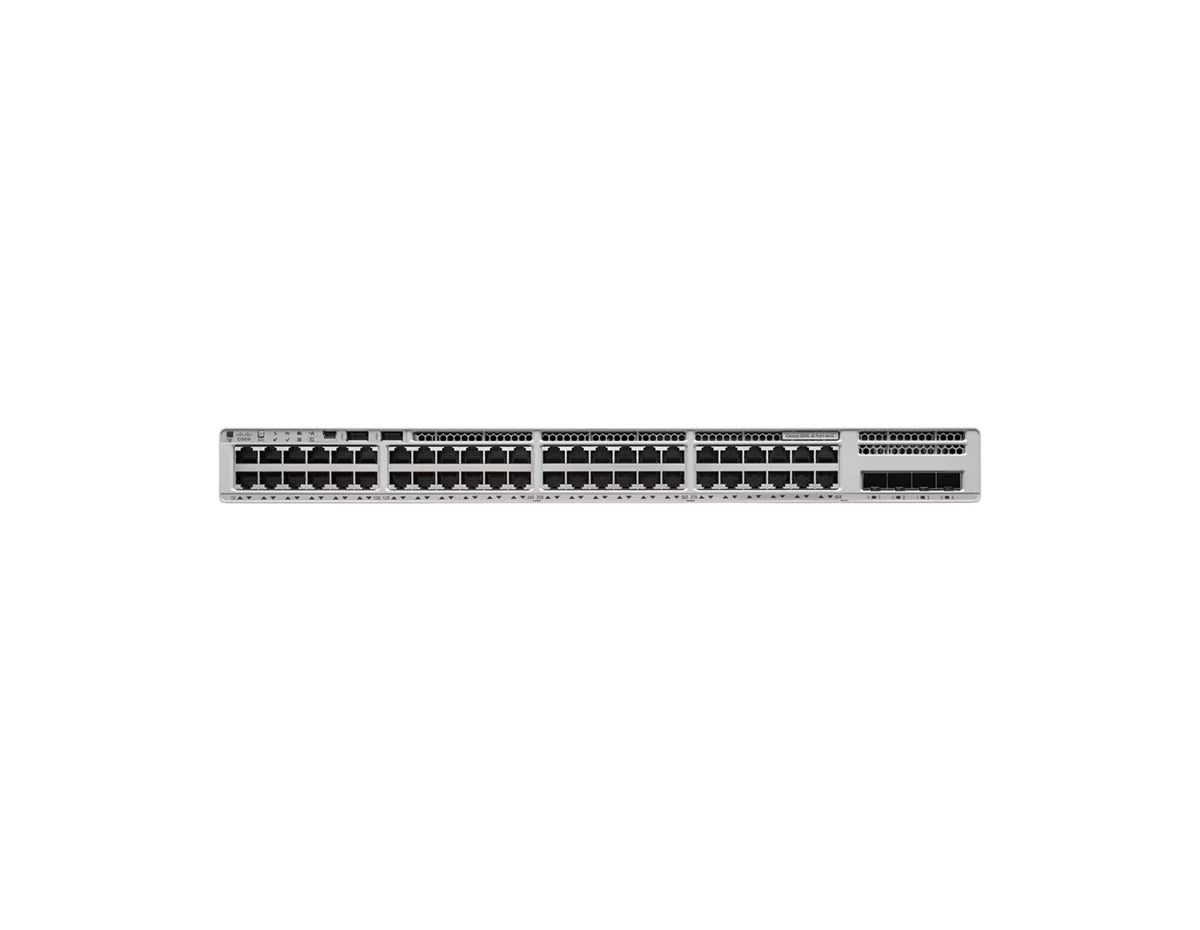 Cisco Catalyst C9200L-48P-4X-E 48-Port PoE+ Switch with 4x10G SFP+ Uplinks, Network Essentials