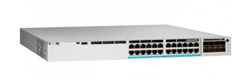 Cisco C9300L-24P-4X-A Catalyst 9300L 24-Port PoE+ Enterprise Switch with 4x 10G SFP+ Uplinks