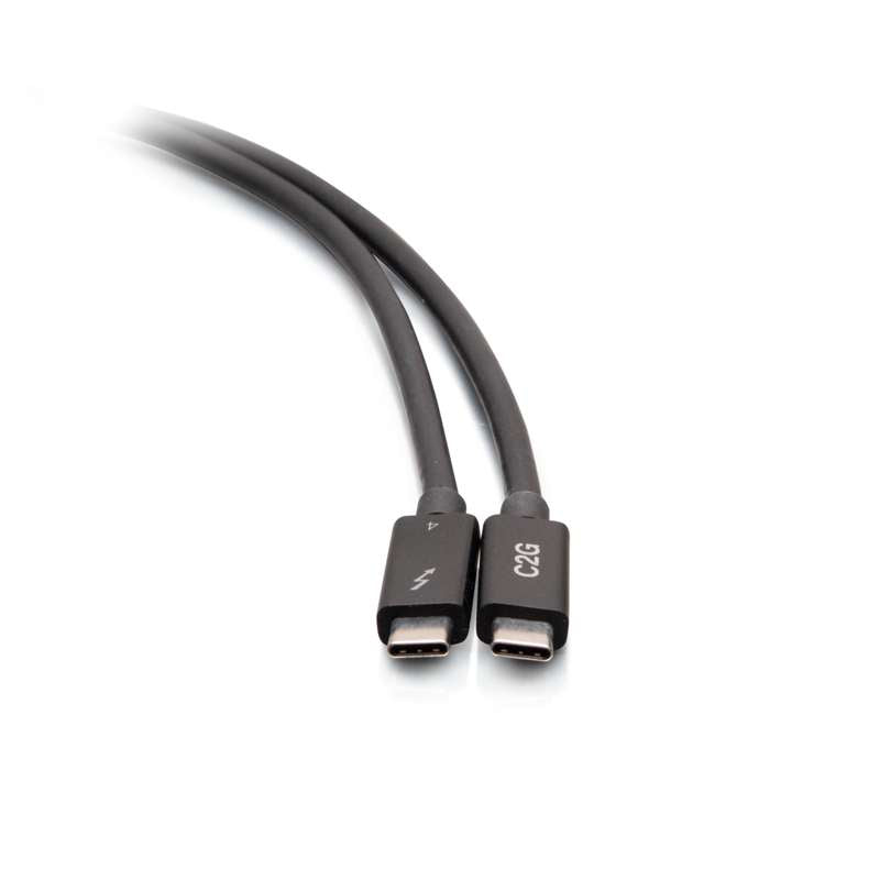 Cables To Go 1.5ft (0.5m) Thunderbolt 4 USB-C Cable (40Gbps)