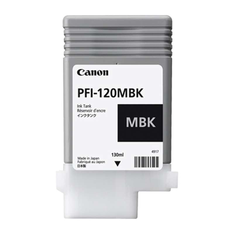 Canon PFI-120MBK - Pigment Matte Black Ink Tank 130ml