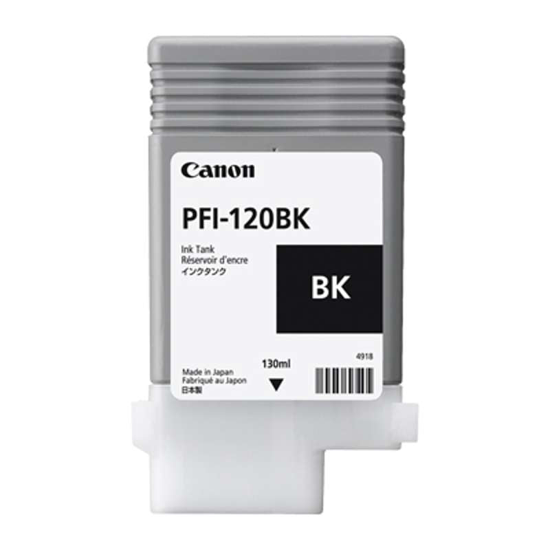 Canon PFI-120BK - Pigment Black Ink Tank 130ml