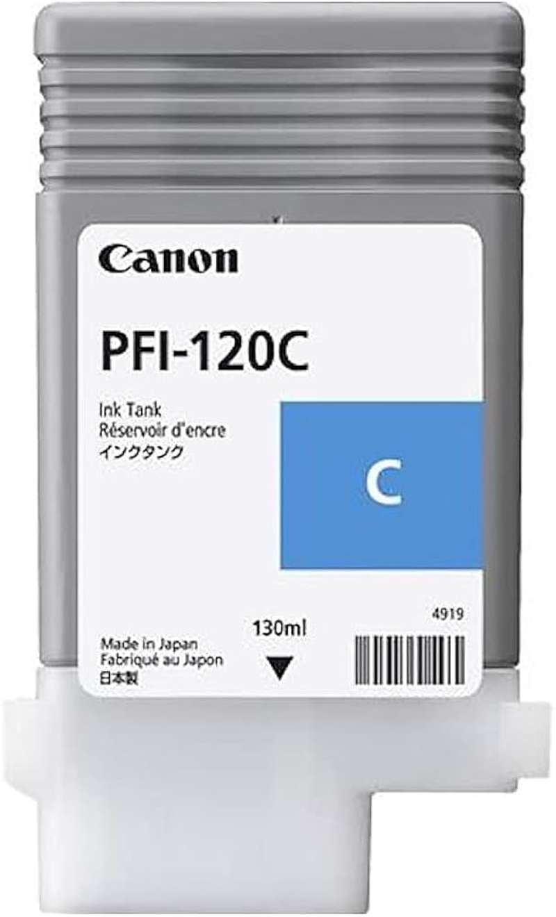 Canon PFI-120C - Pigment Cyan Ink Tank 130ml