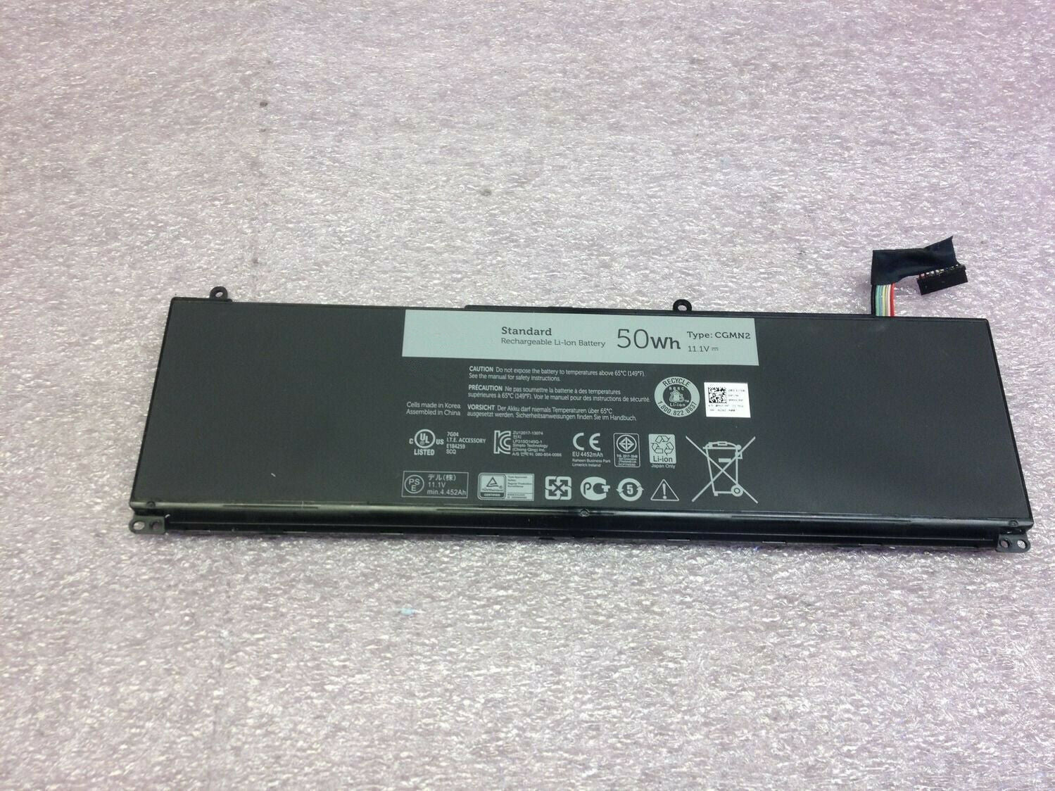 CGMN2 N33WY Battery For Dell Inspiron 11 3000 3137 3138 11.4V 50Wh
