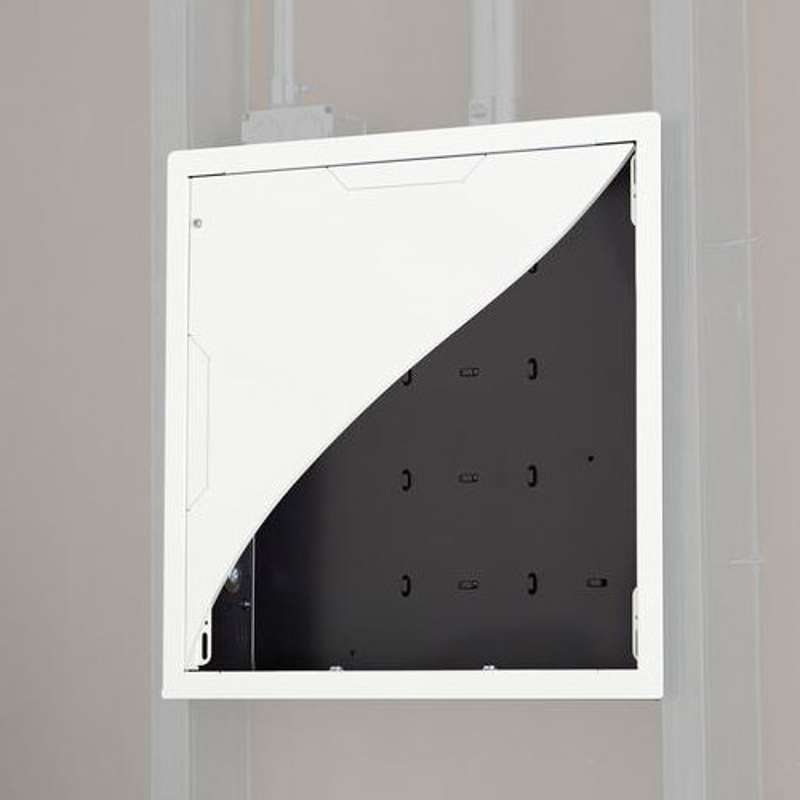 Chief Proximity Large In-Wall Storage Box - TAA Compliant - Black