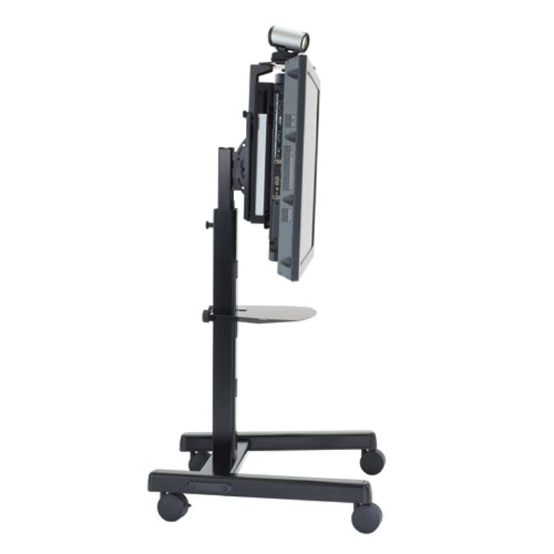 Chief Large Flat Panel Mobile Cart - For 42-86 Inch TVs - TAA Compliant - Black